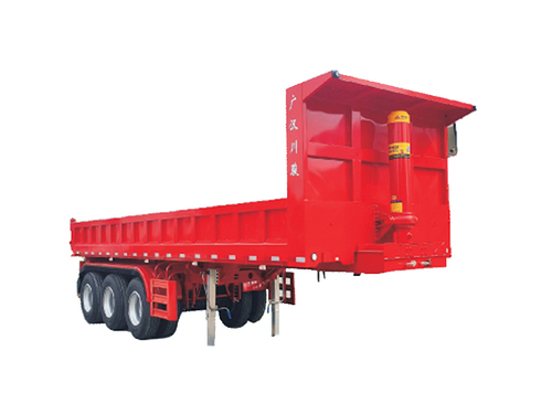 栏板自卸半挂车